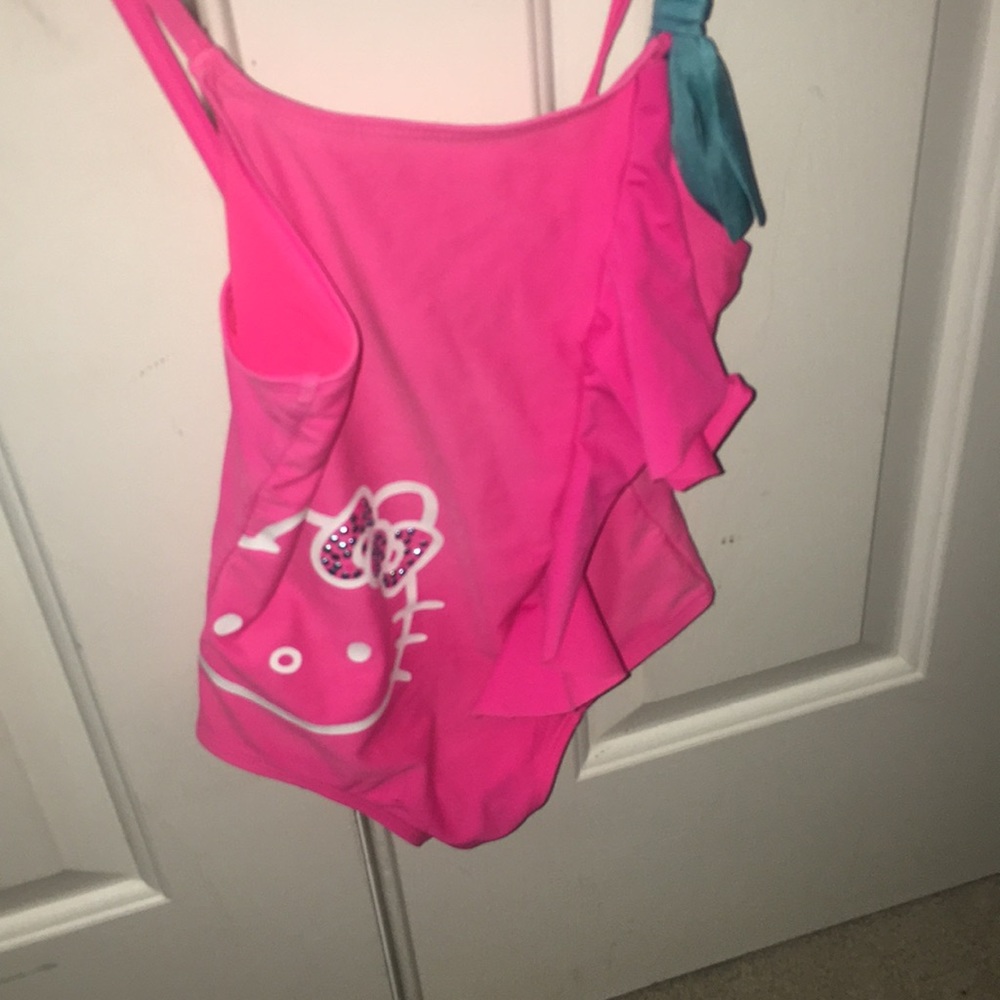 Girls size 7 hello kitty bathing suit